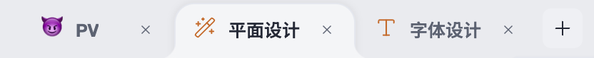 Workspace tabs
